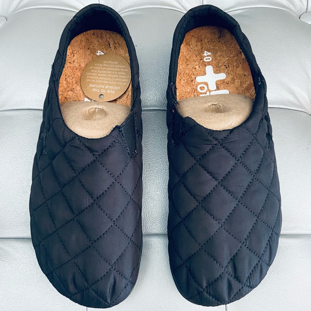 NEW Post! Otz Shoes Black Quilted Espadrilles